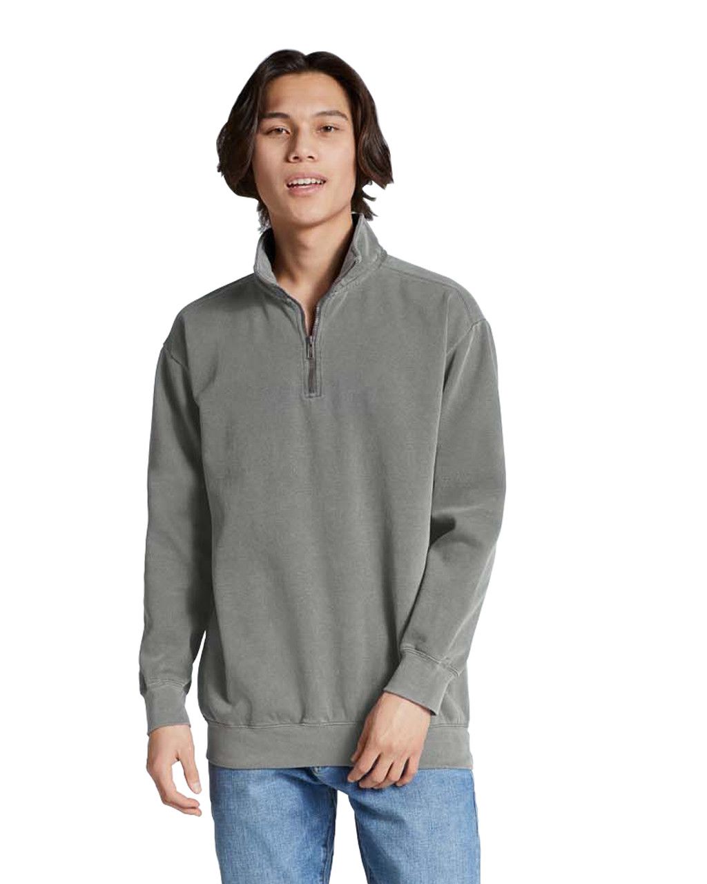 Comfort Colors - Garment-Dyed Quarter Zip Sweatshirt - 1580