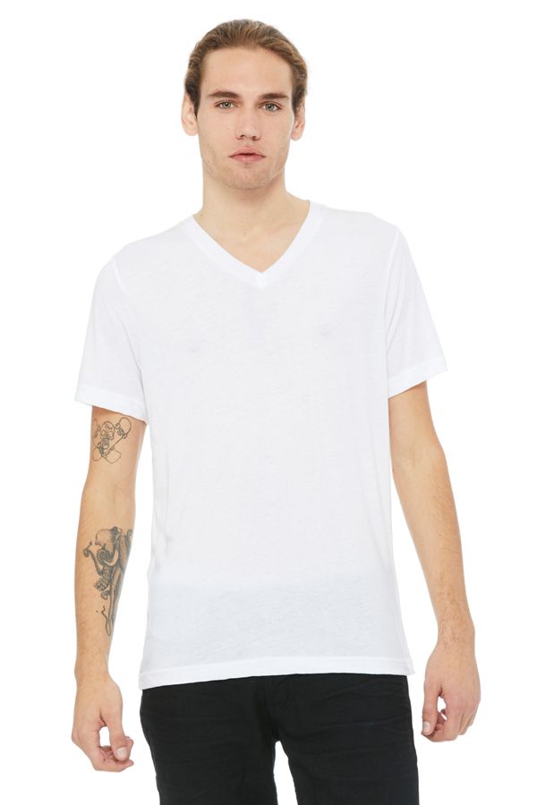 Bella+Canvas - Unisex Triblend S/S V-neck Tee- 3415