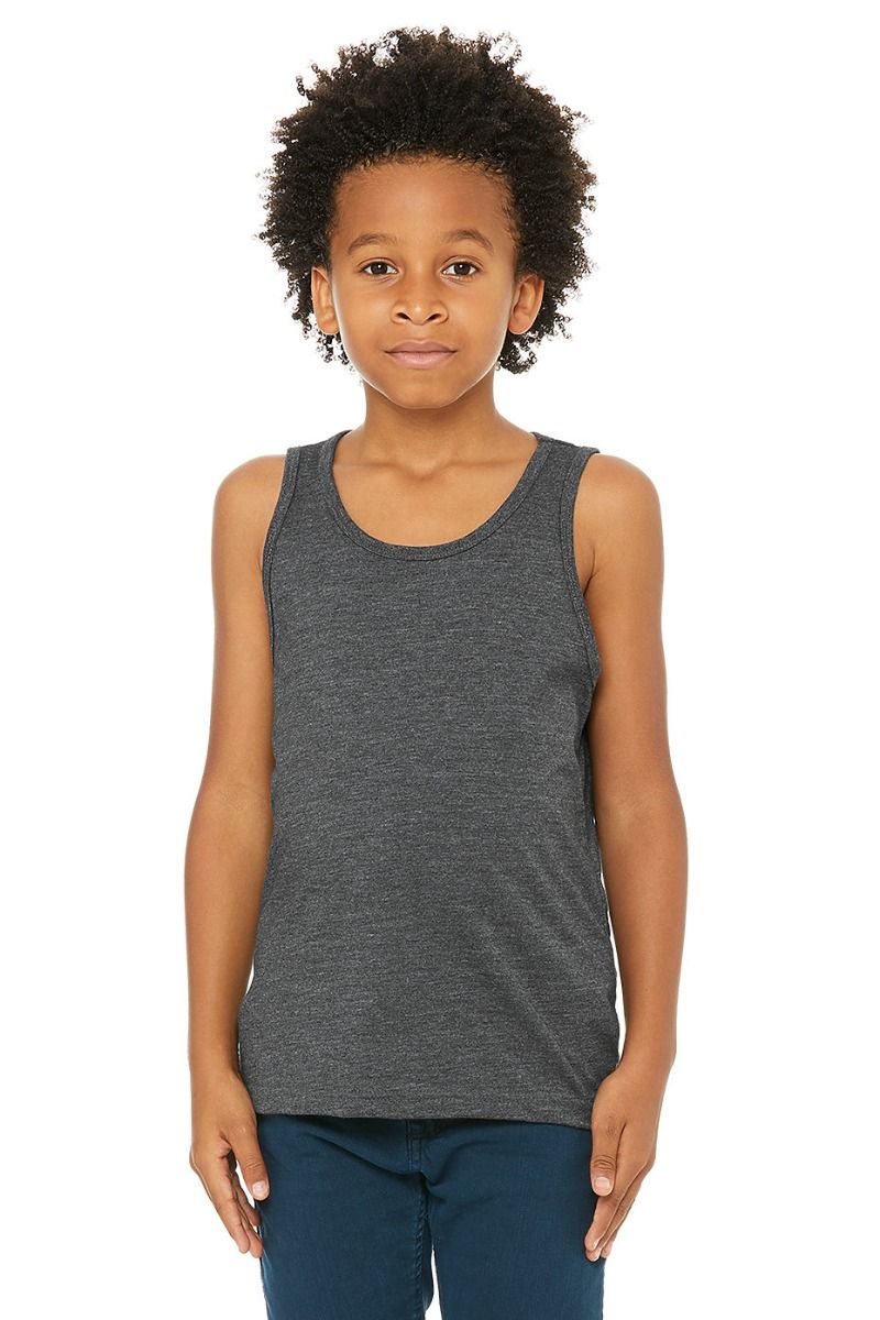 Bella+Canvas - Youth Heather CVC Tank - 3480YCVC