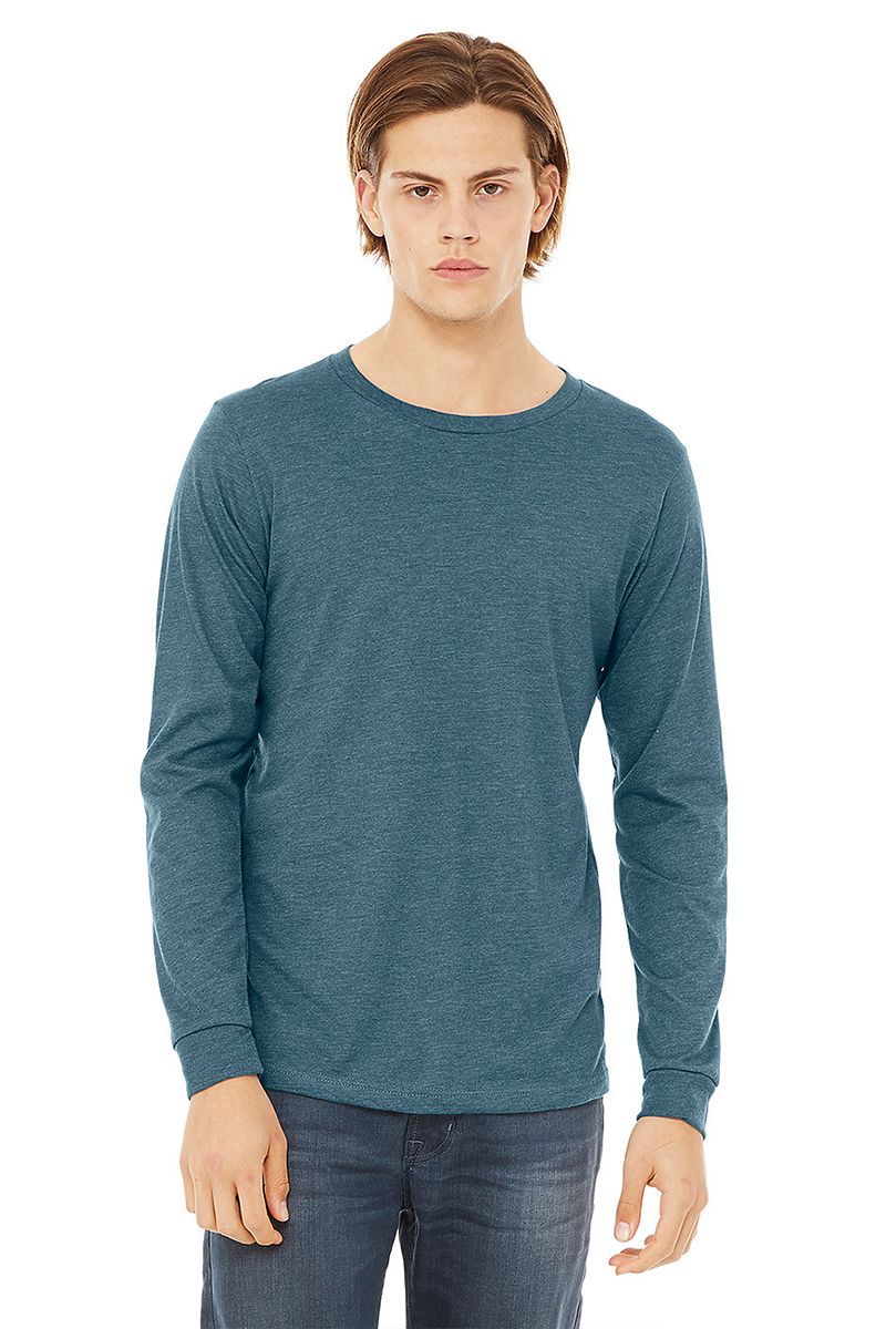 Bella+Canvas - Unisex Heather CVC L/S Tee - 3501CVC