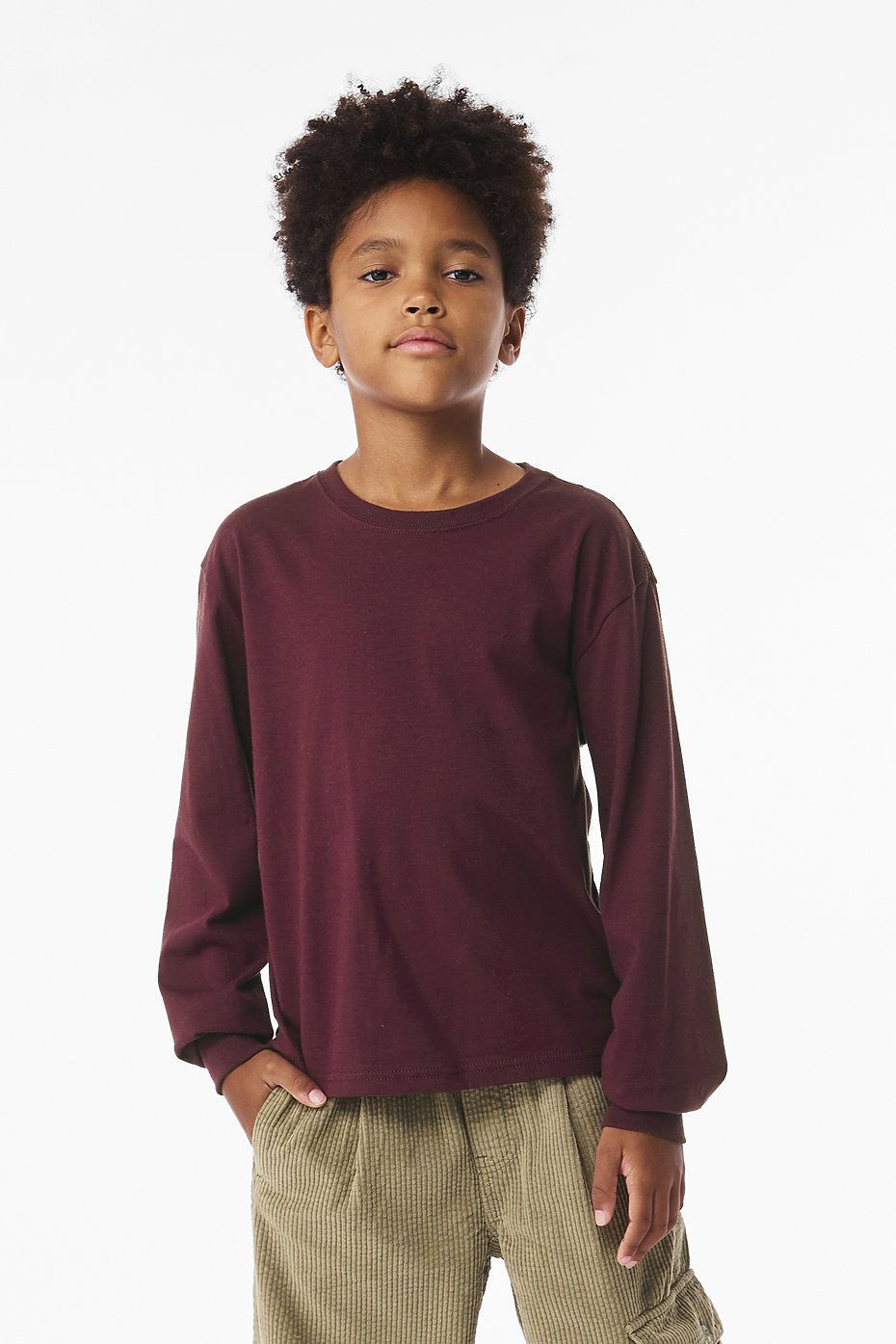 Bella+Canvas - Youth 6.0 oz. Heavyweight Long Sleeve Tee - 3511Y