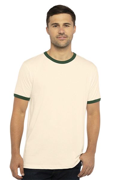 Next Level Apparel - Men's Cotton Ringer Tee - 3604