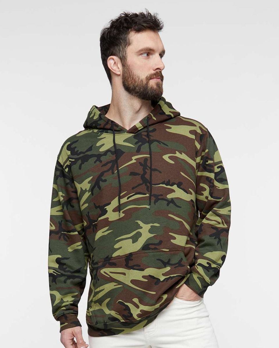 Code Five - Adult Camo Pullover Hoodie - 3969