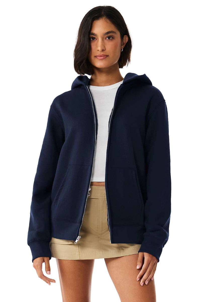 Bella+Canvas - Unisex 10 Oz Full Zip Hoodie - 4739