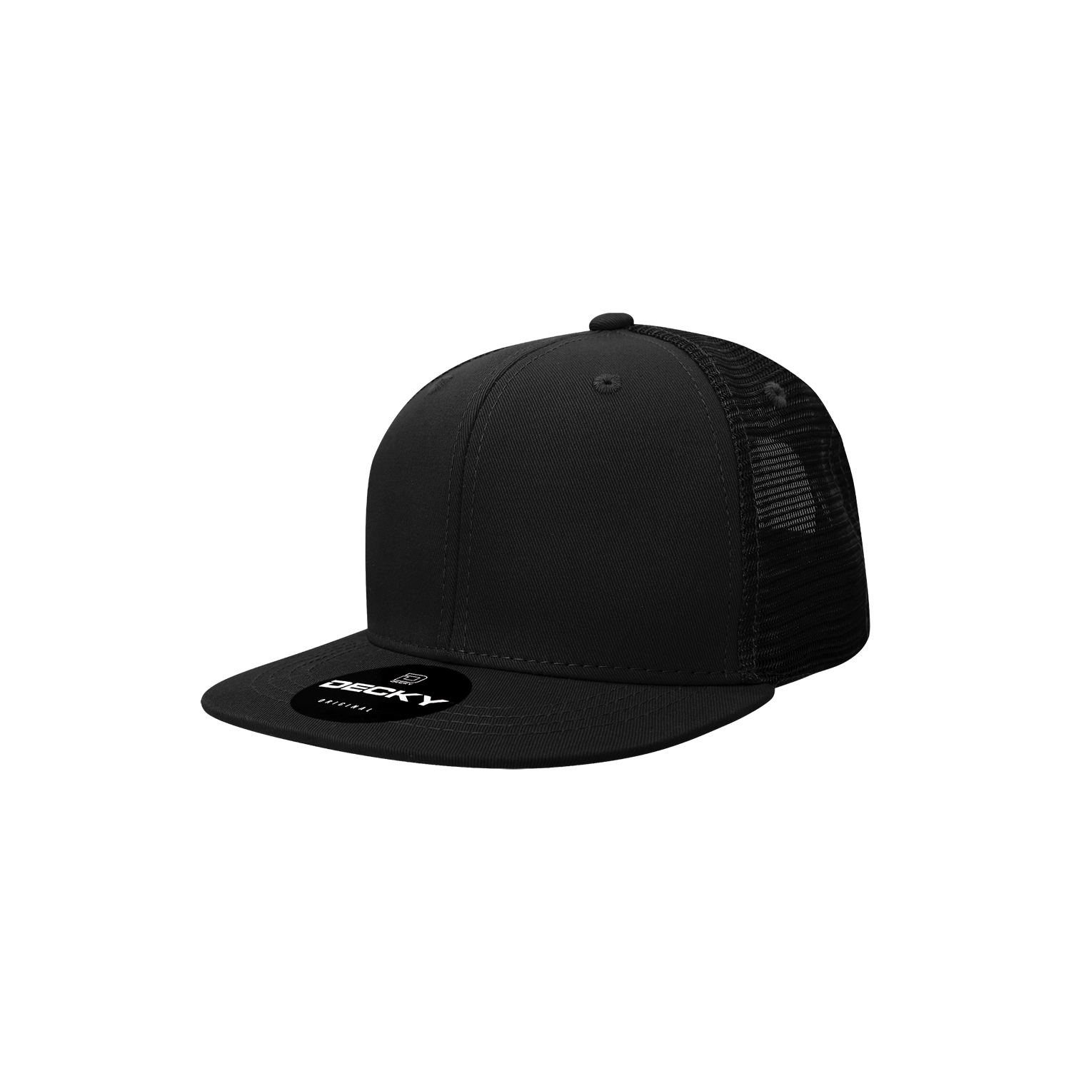 Decky - Youth 6 Panel High Profile Structured Cotton Trucker - 5010