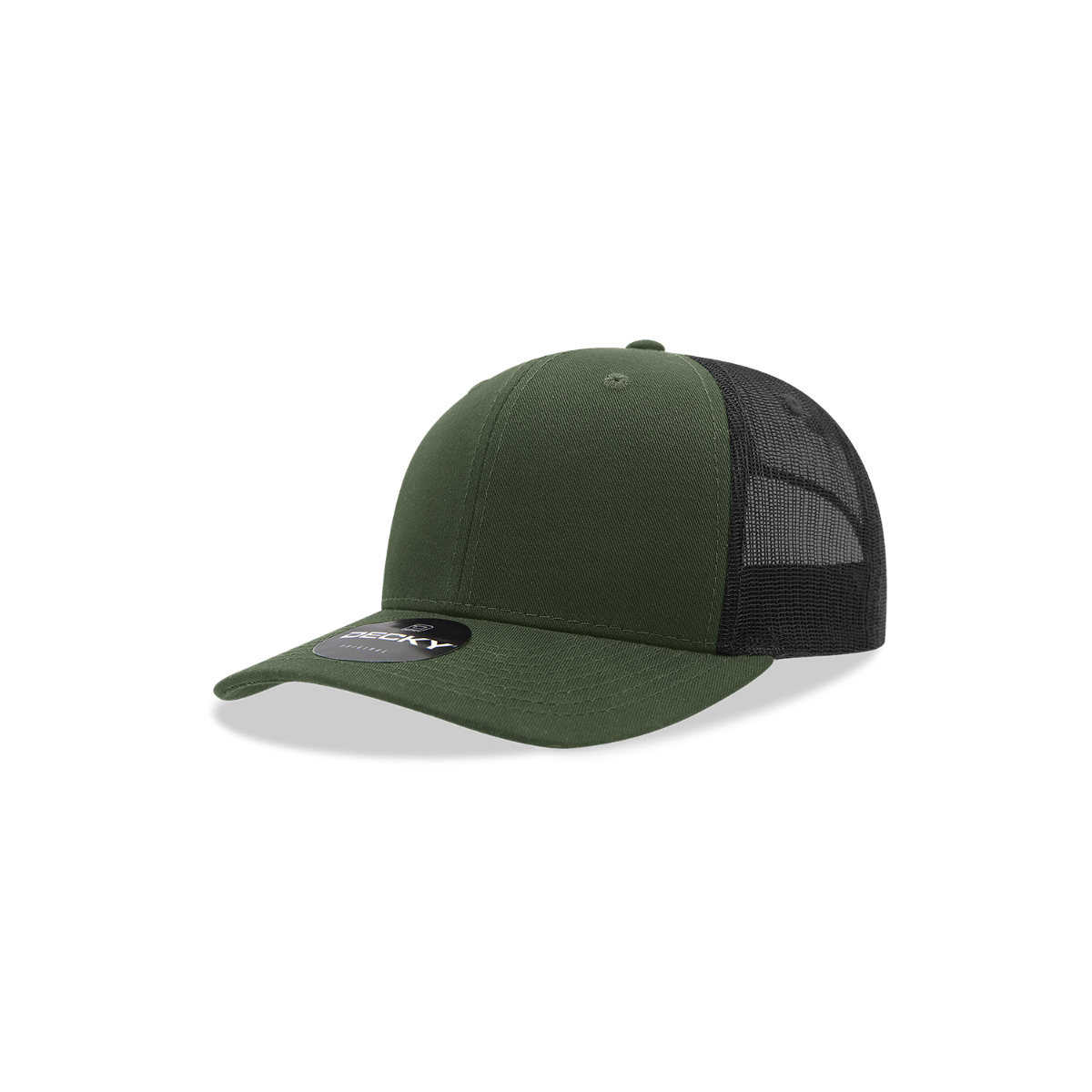 Decky - Youth 6 Panel Mid Profile Cotton Trucker - 5019