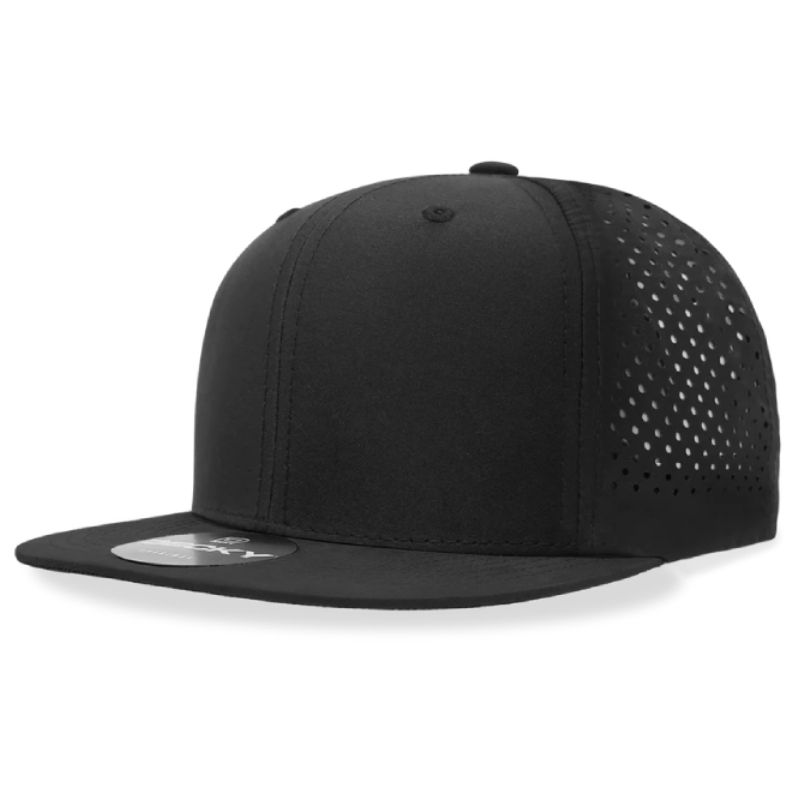 Decky - 6 Panel High Profile Structured Perforated Performance Snapback - 6228