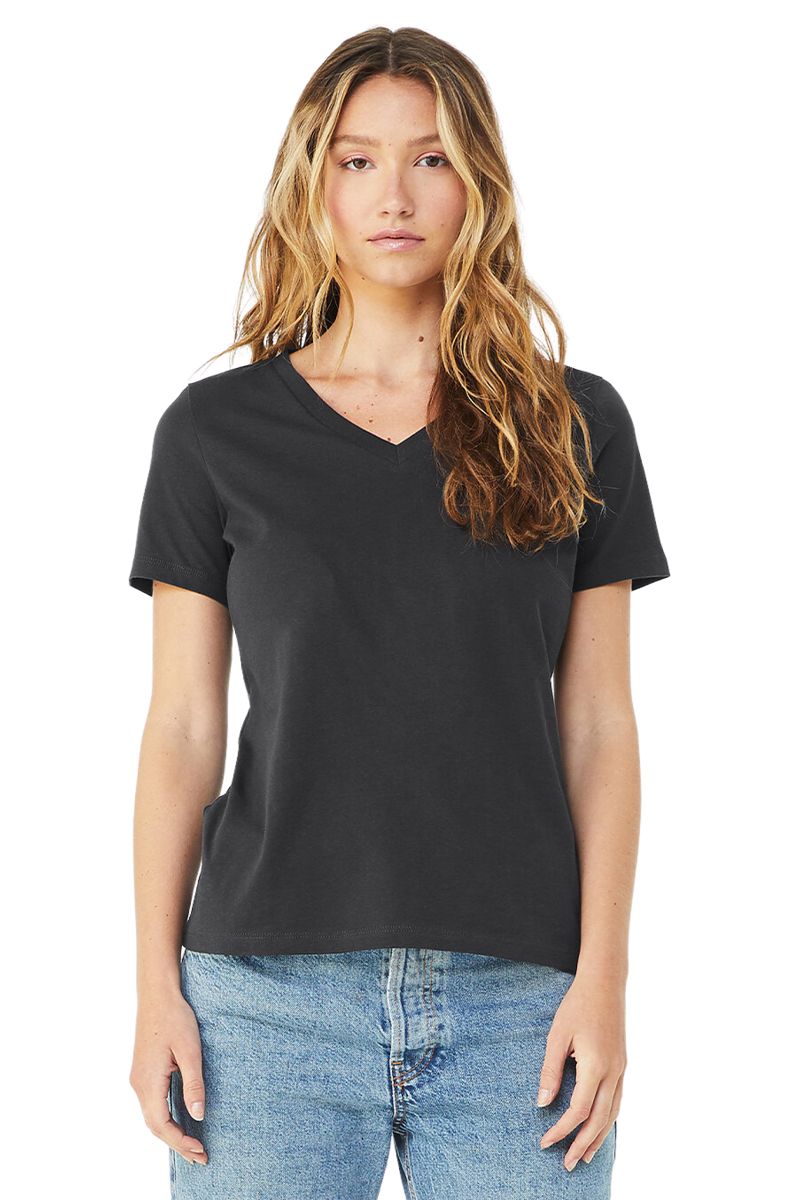 Bella+Canvas - Women's Jersey Relaxed S/S V-Neck Tee - 6405