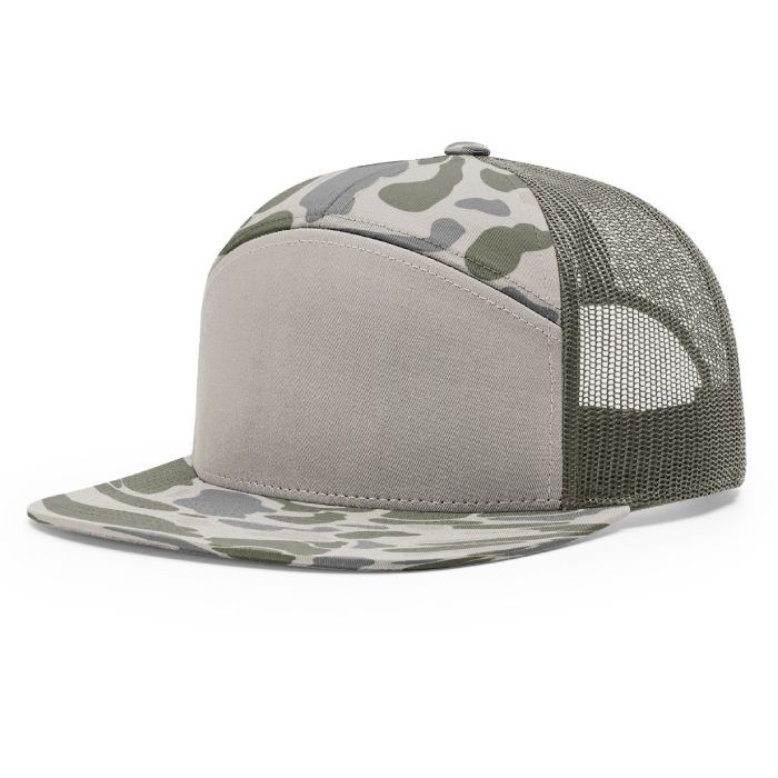 Richardson - Printed 7 Panel Trucker Cap - 168P