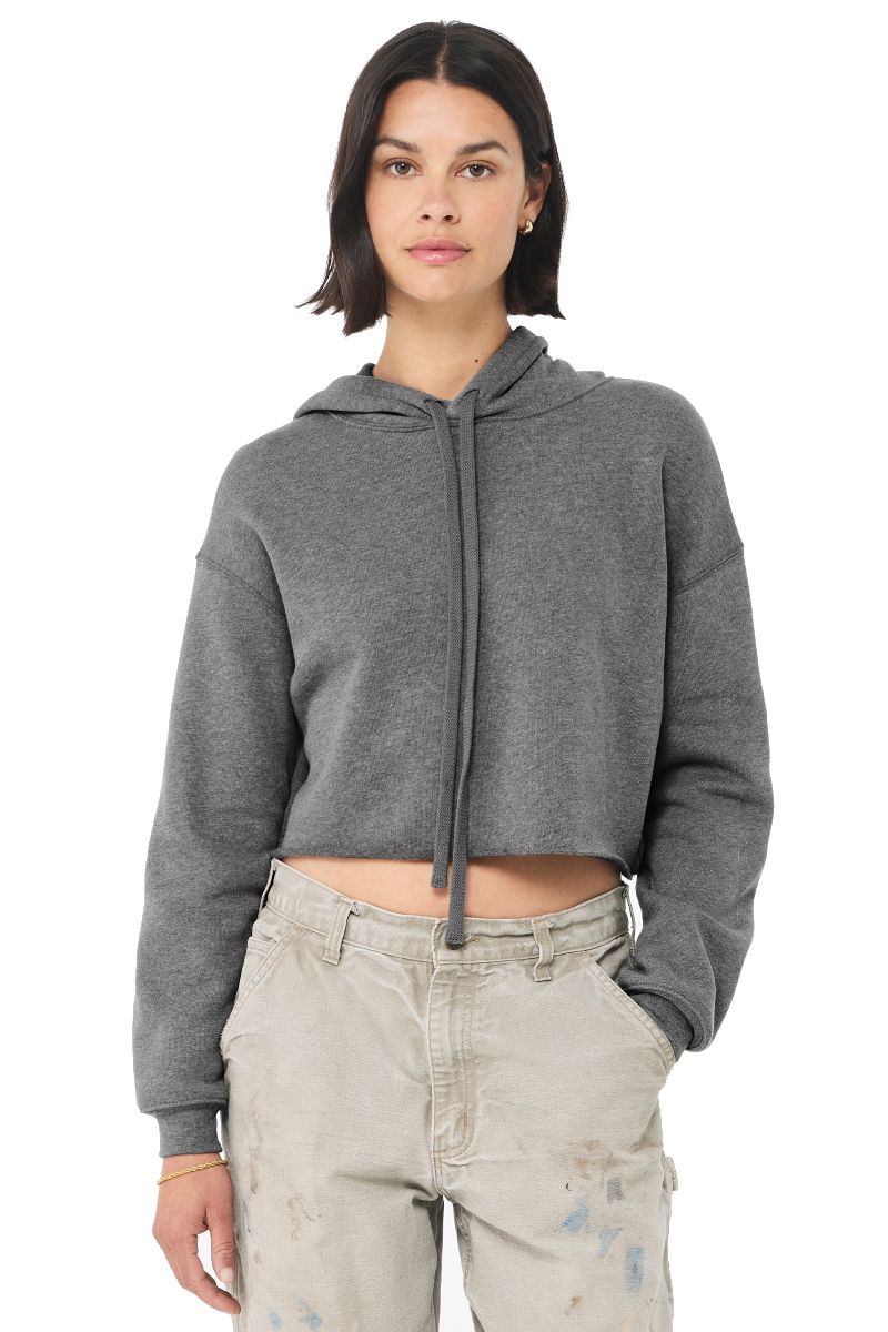 Bella+Canvas - Women's Cropped Fleece Hoodie - 7502
