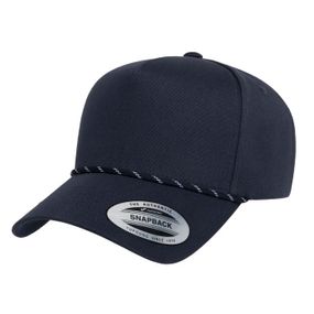 Yupoong - Retro 5 Panel Snapback w/ Rope - 5079BD