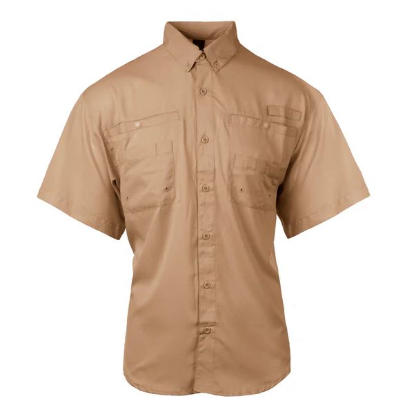 Burnside - Men's Short Sleeve Fishing Shirt - B2297