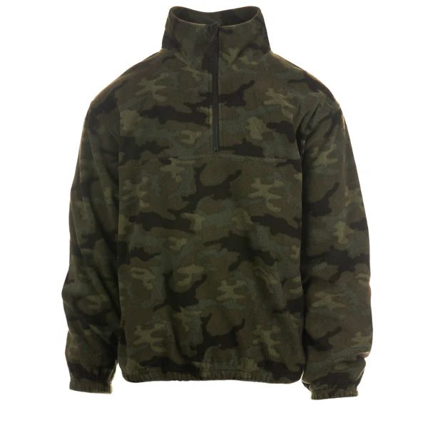 Burnside - Men's 1/4 Zip Polar Fleece Pullover - B3052