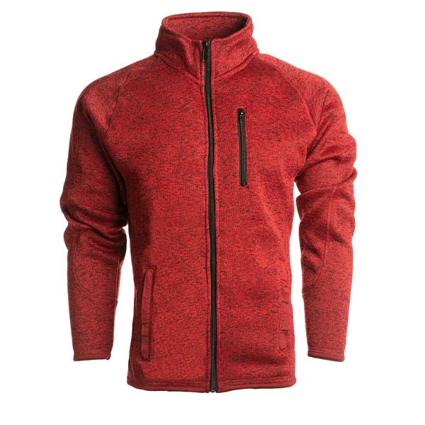Burnside - Men's Full Zip Sweater Knit Jacket - B3901