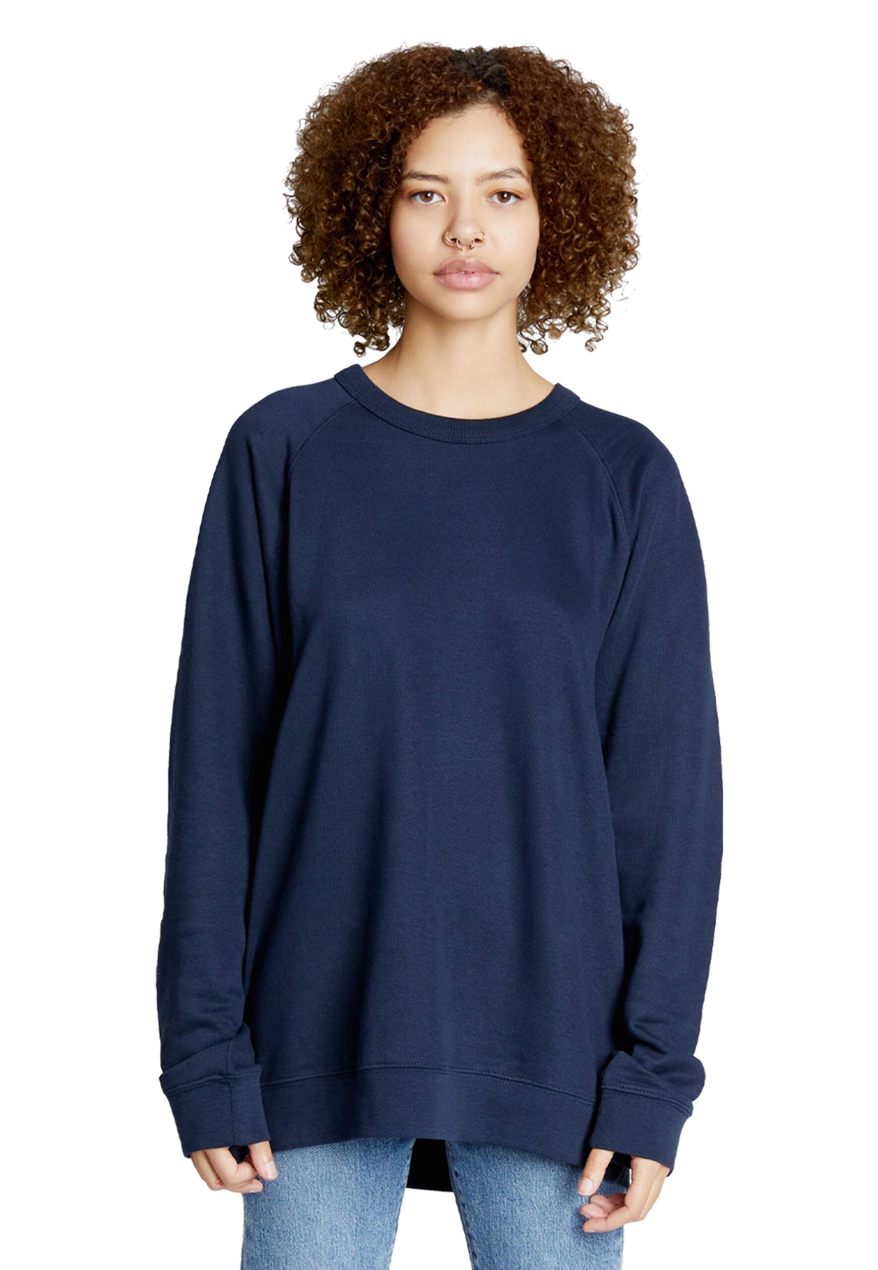 Lane Seven - French Terry Raglan Crewneck - LS13004